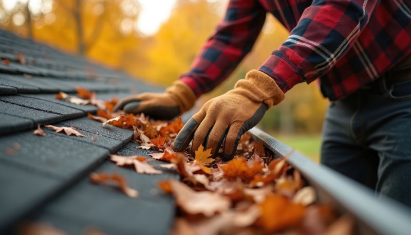 Roof Inspection During Fall